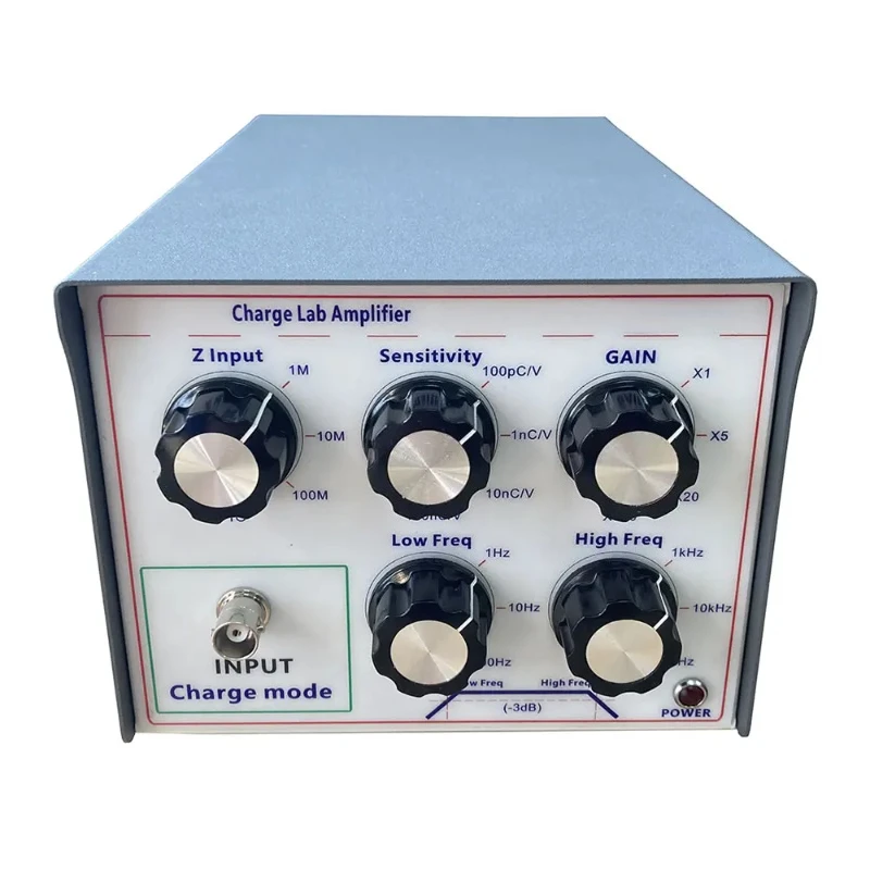 

Измерение заряда акселерометра Точный и надежный настольный усилитель заряда Лабораторное оборудование Регулируемый фильтрованный