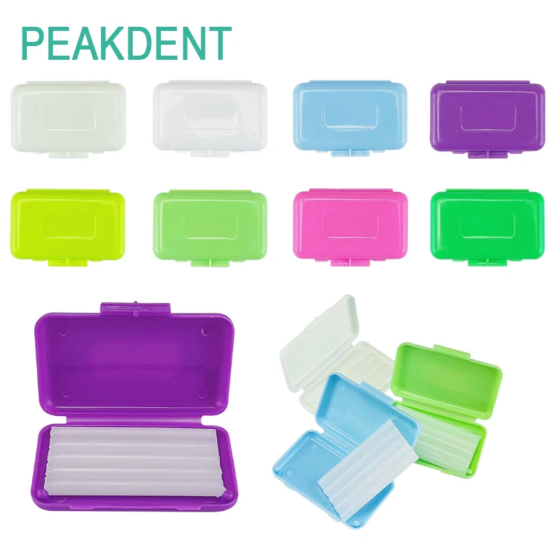 

10pcs Orthodontic Wax Fruit Flavored Oral Care Braces Gum Irritation Teeth Oral Care Gum Protection Orthodontic Wax