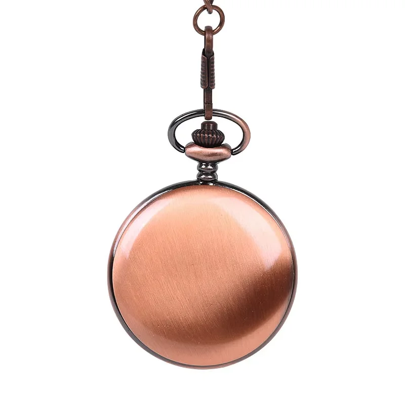 

Large And Simple Two-Sided Light Quart Pocket Watch Retro Anti-ancient Light Pocket Watch Fashion Personalized With Waist Chain