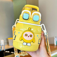 620ML Egg Party 316 Stainless Steel Insulated Cup Student Double Drinking Cup Baby Portable Kettle Kuromi My Melody Ton Ton Cup