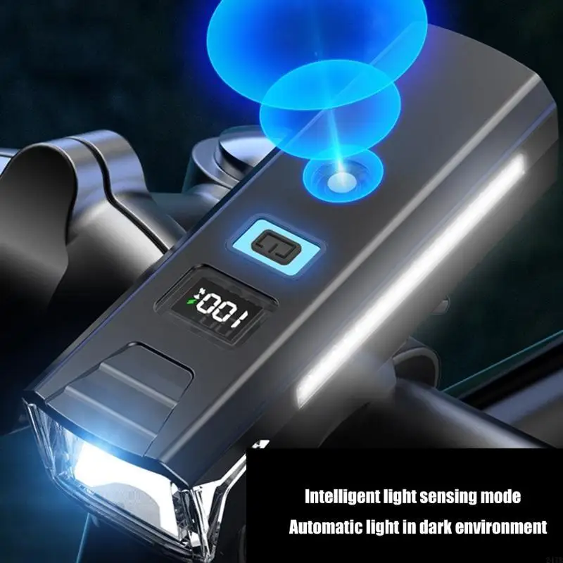 

Watertight LED Bicycles Head Light Front Flashlight Rechargeable LED Front Light