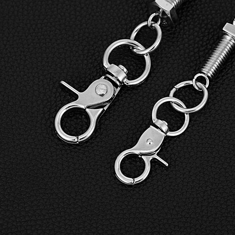 

20Pcs 10-18mm Metal Rotating Snap Hook Bag Strap Spring Clip Buckle Swivel Lobster Clasp Dog Leash Keychain Hardware Accessories