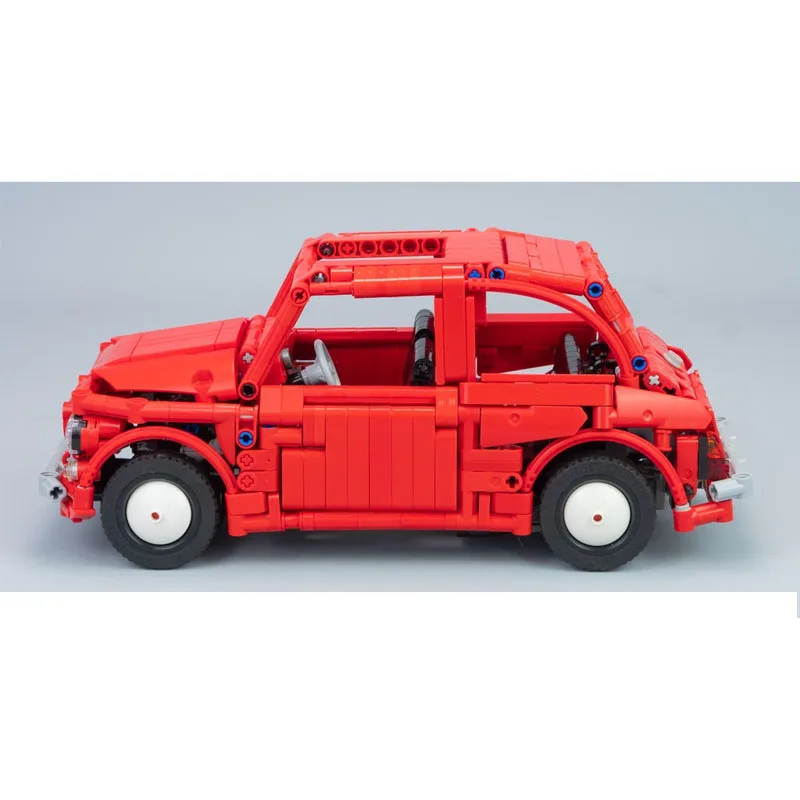 

MOC-83333 Classic Red 1990s Supercar Building Block Model, 964 Parts, Birthday and New Year Toy Gift for Boys and Children