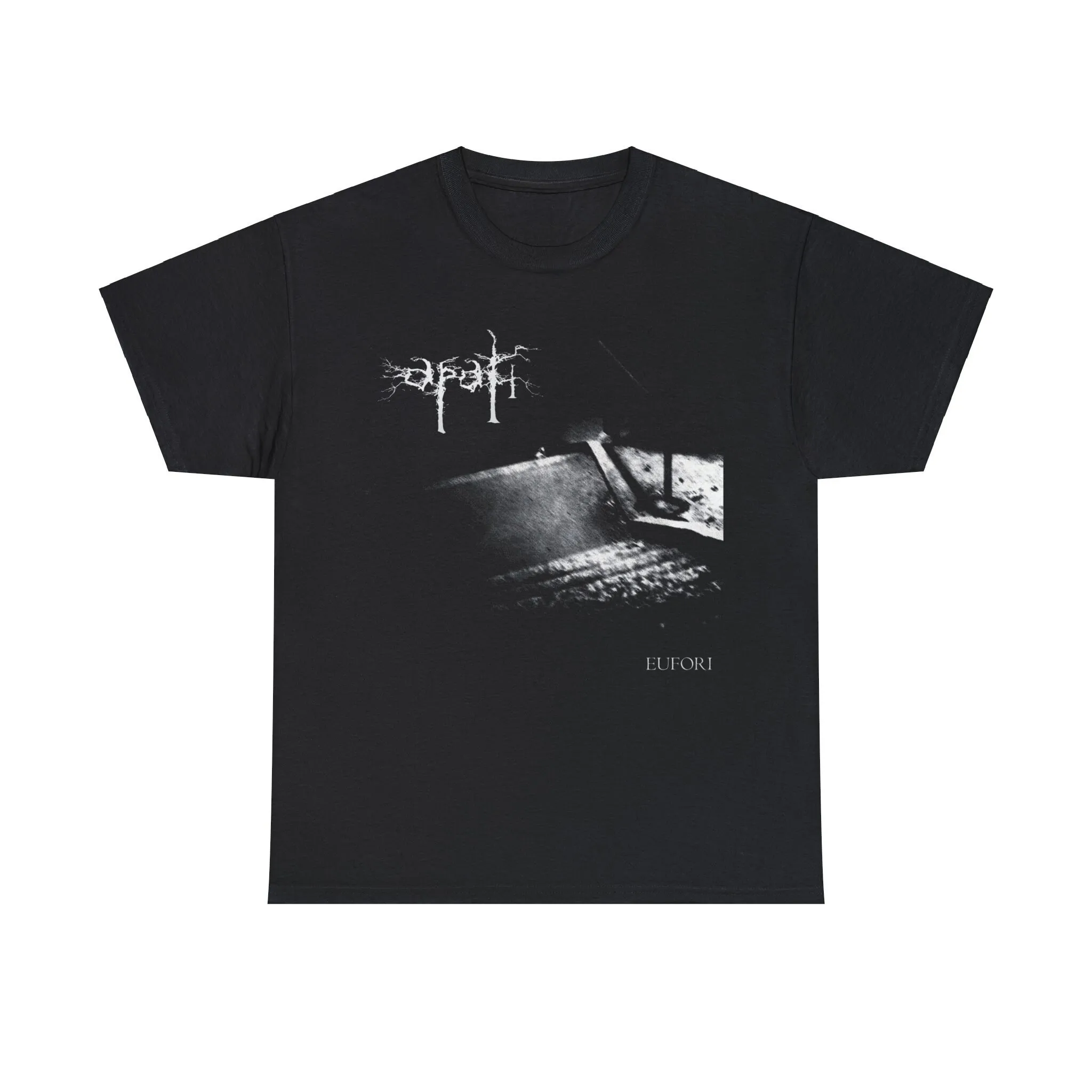 Apati Eufori Black Metal Dsbm Heavy Cotton T Shirt