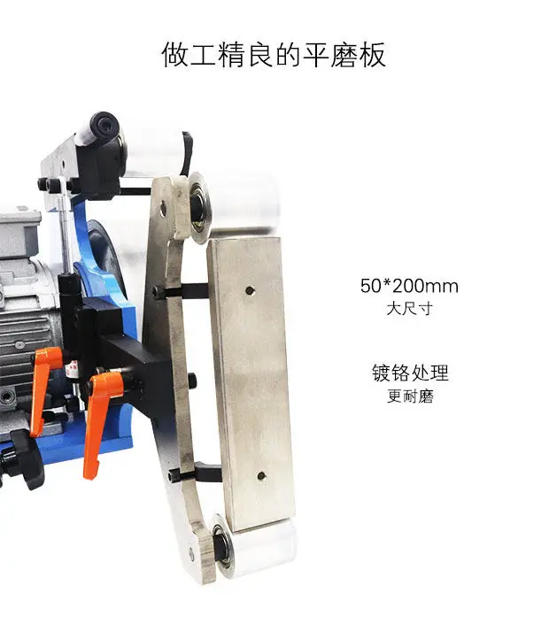 Small belt abrasive machine Desktop vertical industrial grade DIY knife friend grinding and polishing