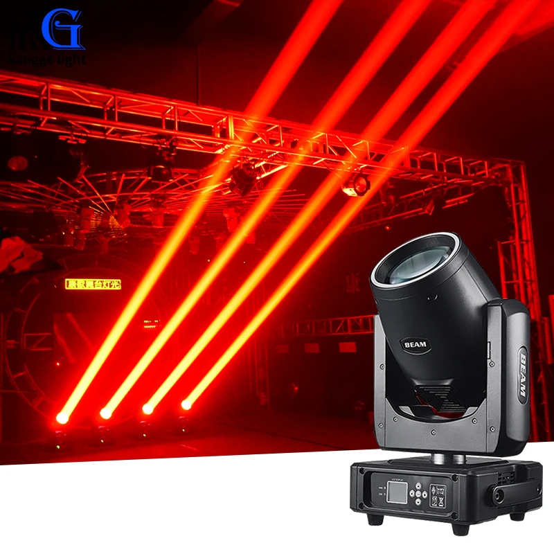 Mini haz de luz con cabezal móvil Sharpy de 230W 7R, efecto de haz con cabezal móvil giratorio RGB DMX512, haz de luces para fiesta y boda para Club nocturno