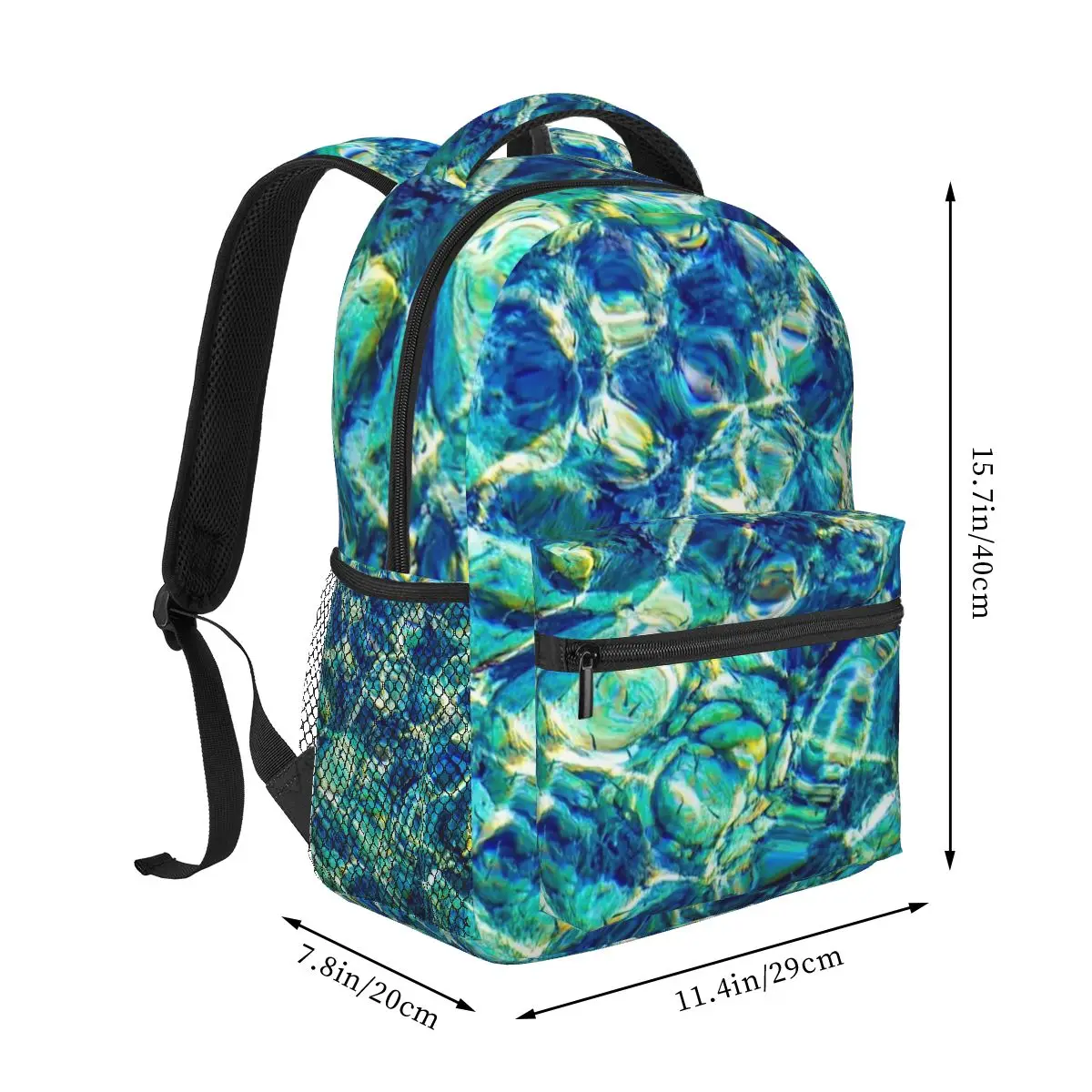 Es Baluard Art Museum Recaro AAbstract Backpack Hot Sale Daypack Large Capacity Children BookBag School Bag Shoulder Bags view 2