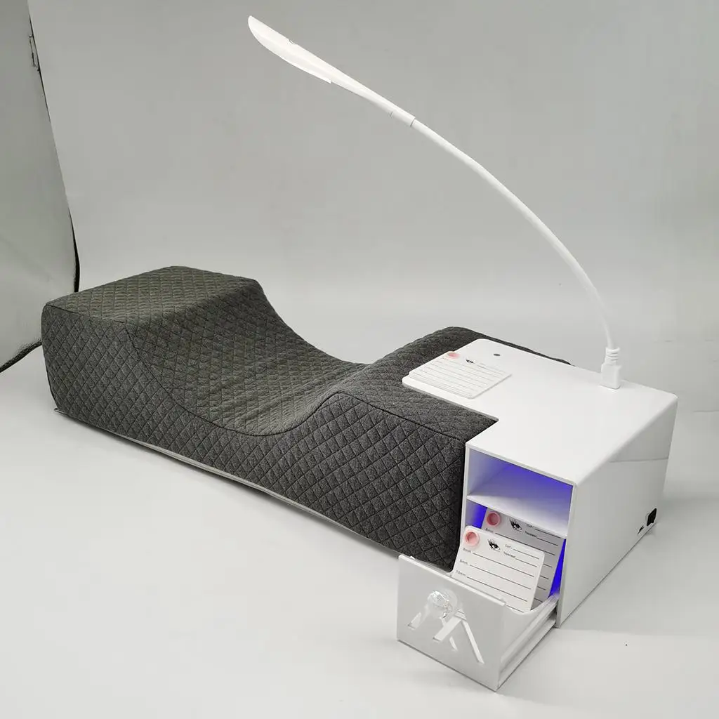 Make Up Extension Pillow Neck Support And Shelf for Salon Home
