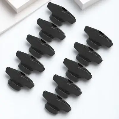 

10Pcs High-Durability Cymbal Nuts Plastic Replacements for Drum Kits Fine Craftsmanship Easy to Use Percussion Instrument