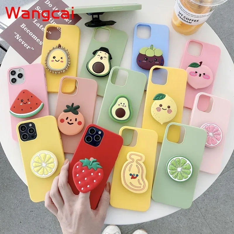 For Samsung Galaxy J3 J5 J7 Pro 2017 J3 2016 J7 Core J3 2015 Case Fruit Avocado Orange Strawberry Peach Cute Cover