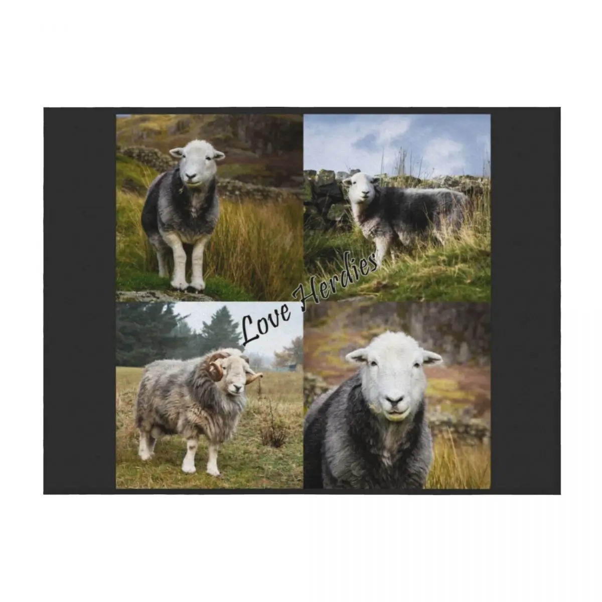 

Love Herdies Throw Blanket Summer Beddings Polar bed plaid Blankets For Sofas Blankets