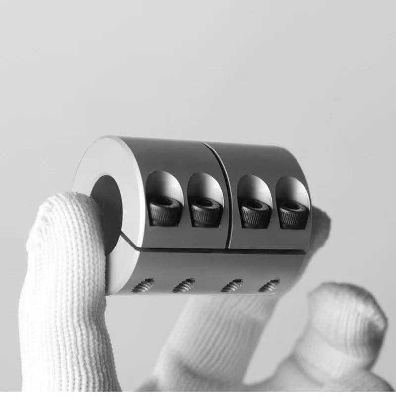 GX Rigid Coupling Aluminum Alloy Engraving Machine Directly Connected Coupling High Torque Motor Screw Rod shaft Coupling