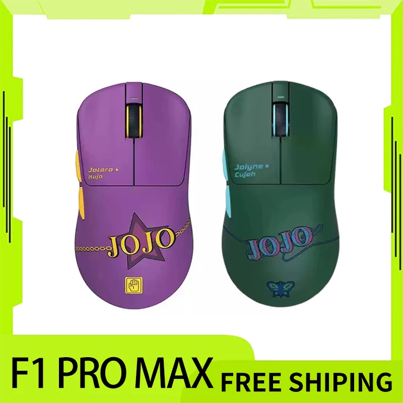 Vgn F1 Pro Max Mouse Joint Wireless Paw3395 Light Weight Mouse Customization Long Endurance Mouse For Desktop Pc Gamer Gifts