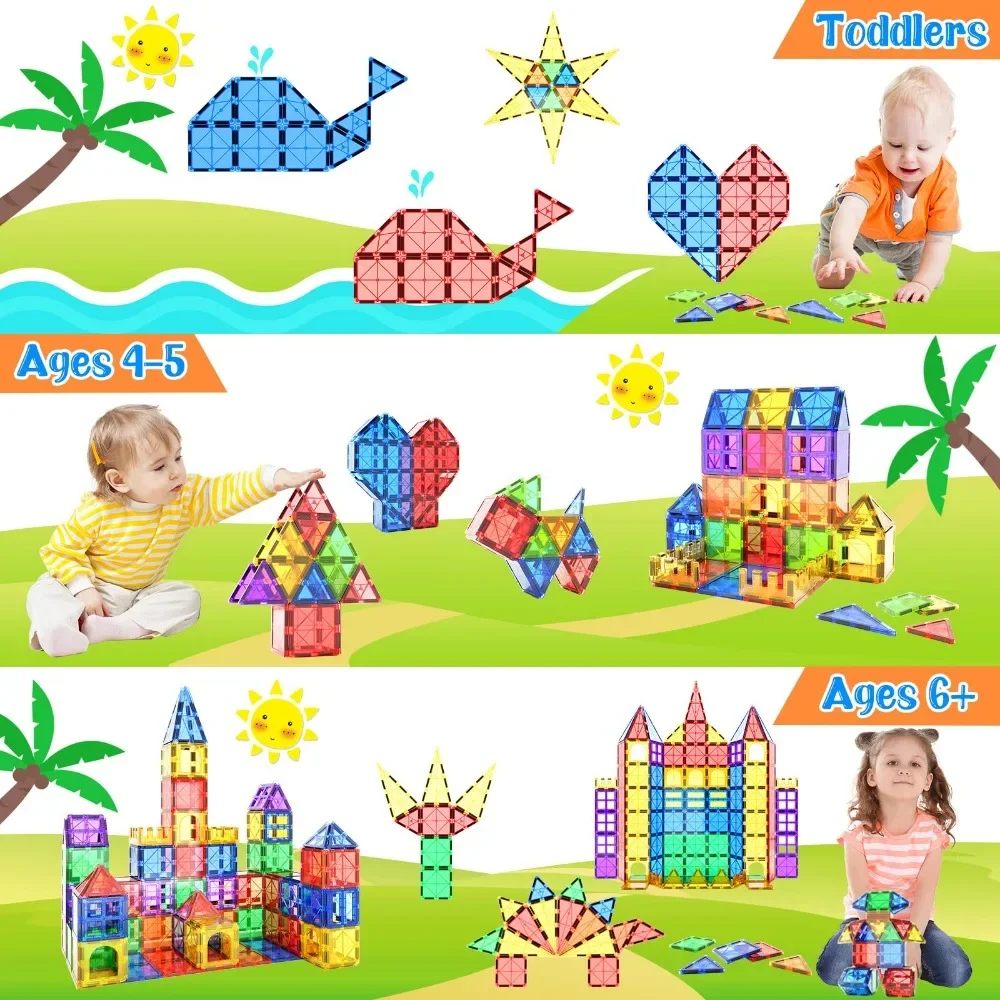 Blocos de construção magnéticos haste brinquedo mini tamanho diy ímãs brinquedos para crianças designer conjunto de construção presentes para meninos meninas crianças brinquedo