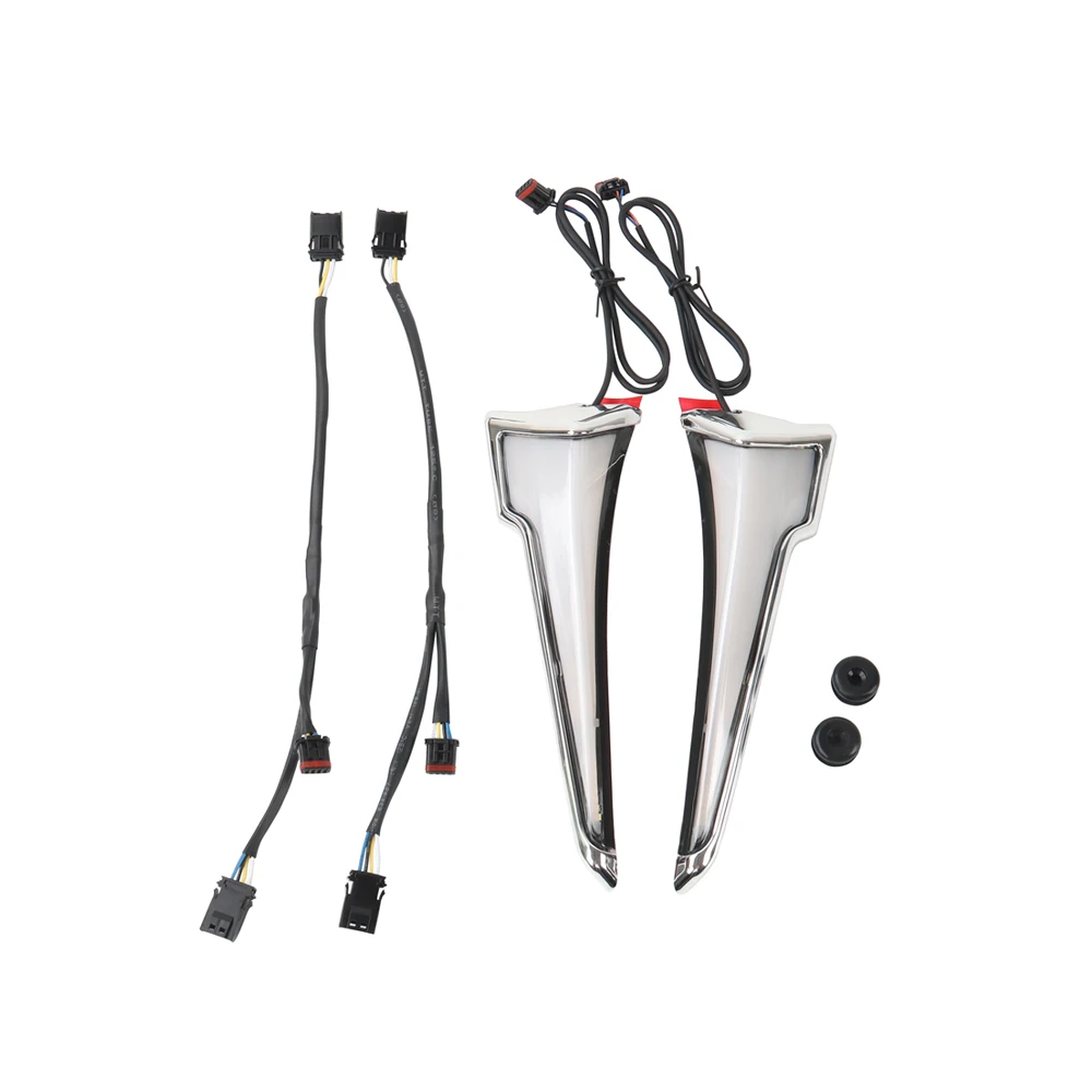 جديد دراجة نارية LED الجبهة هدية العنبر بدوره مصباح إشارة ل هارلي بجولة CVO إلكترا شارع الإنزلاق الترا 2023-2025