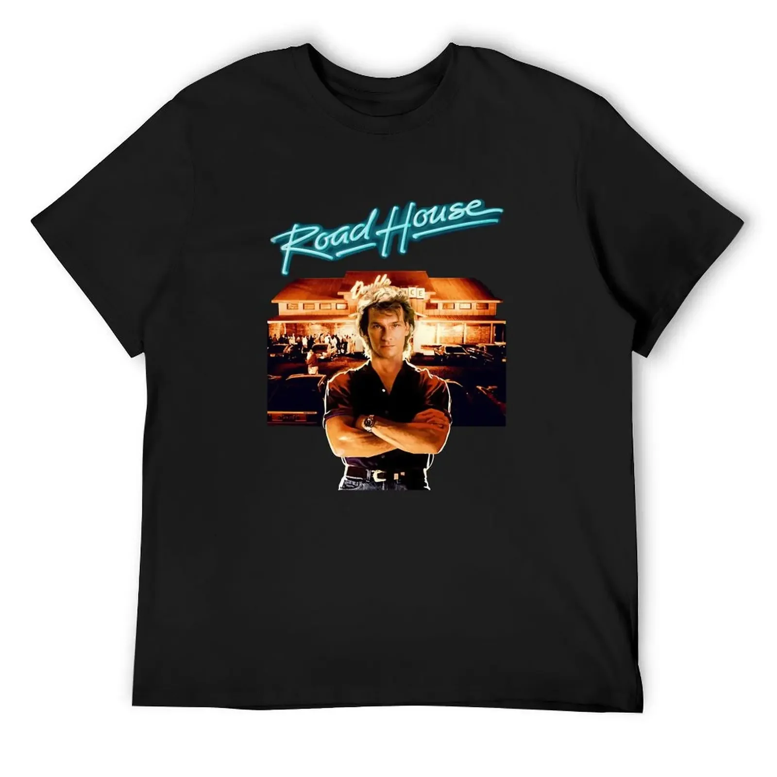 

Roadhouse Patrick Swayze Retro 80_s Movie T-Shirt