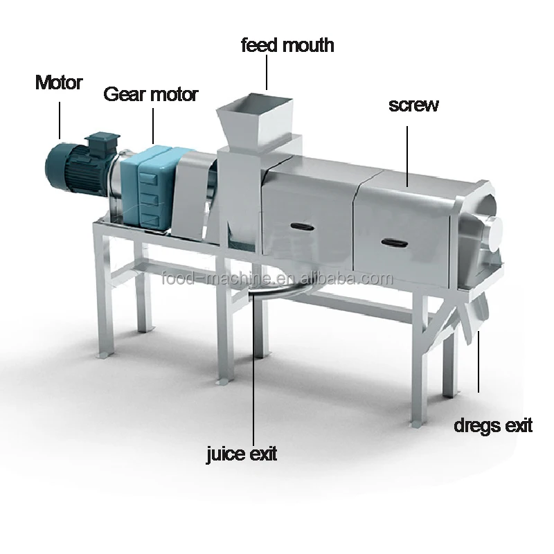 สกรูคู่สแตนเลสอุตสาหกรรมสำหรับงานเบอร์รี่ไพน์ เครื่องสกัดน้ำผลไม้เย็นจากแอปเปิ้ล องุ่น สมุนไพร และผลไม้