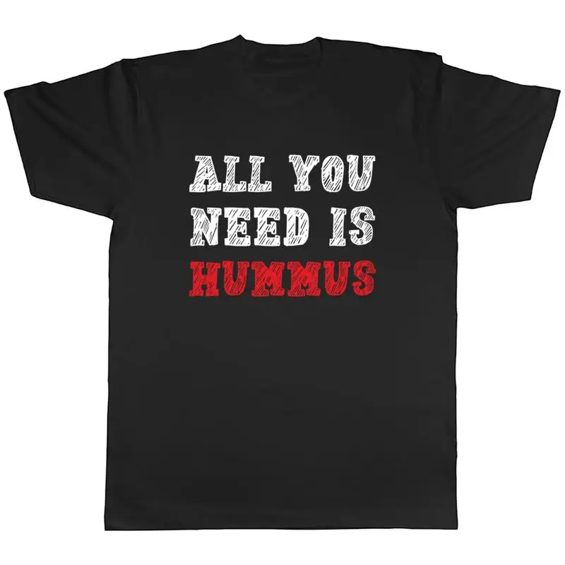 Camiseta divertida Hummus para hombre, camiseta unisex de puré de guisantes y Tahini, regalo