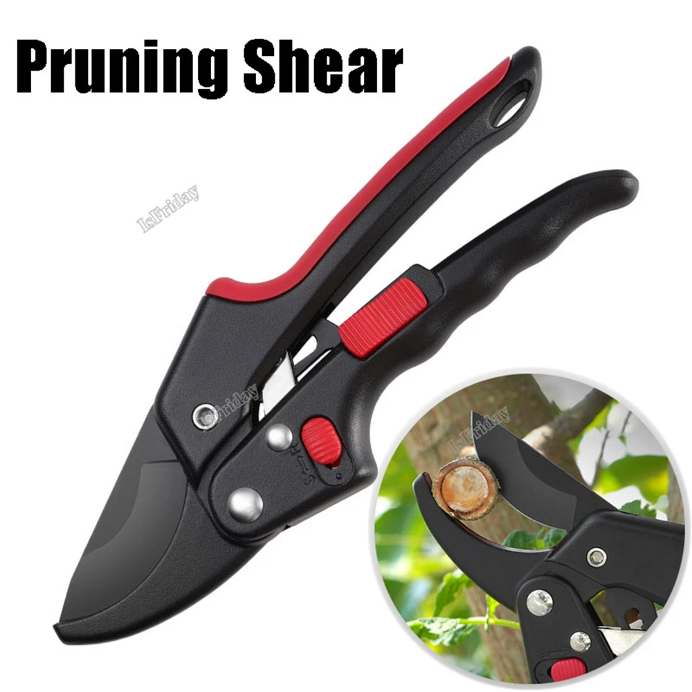 

Ratchet Pruning Shears for Gardening Heavy Duty - Increases Cutting Power 3x - Perfect Ratchet Pruners for Weak Hands & Arthriti
