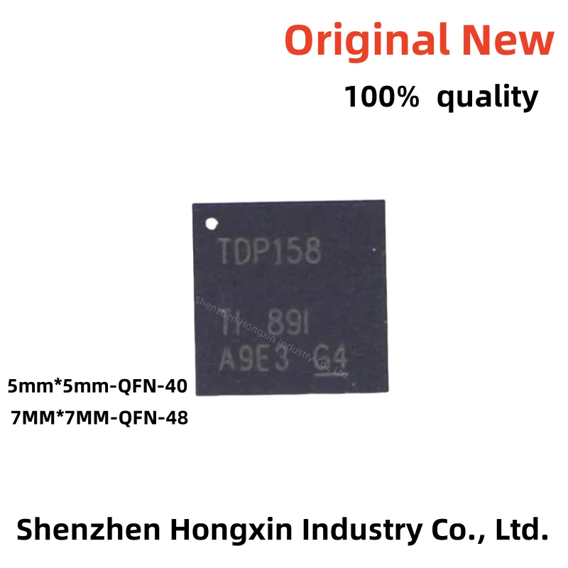 

(1piece)100% New TDP158 TDP158RSBR SN75DP159RSBR SN75DP159RGZT SN75DP159 75DP159 5mm*5mm 7mm*7mm QFN-40 QFN-48 Chipset