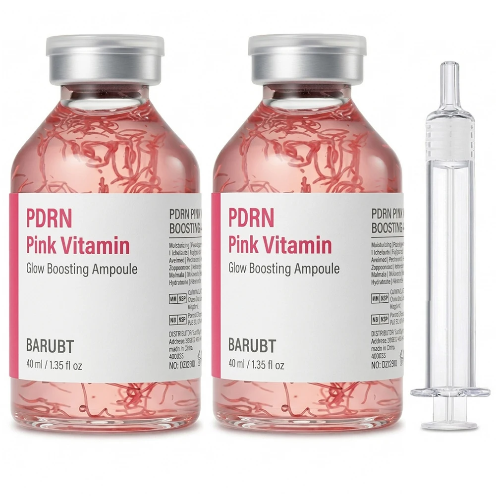 Collagen Silk Peptide Peptide Pink PDRN Glow Intensive Ampoule Intensely Hydrating, Lifting And Firming Increase Skin Elasticity