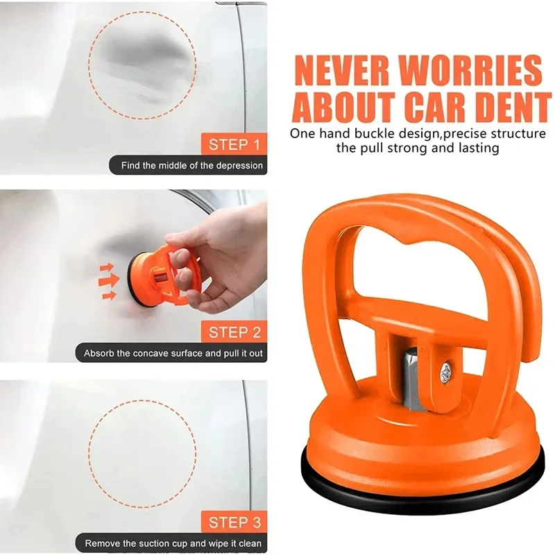 Car Dent Repair Suction Cup Portable High Grip Power Auto Body Dent Puller Heavy Duty Glass Home Tile Moving Auxiliary Tools