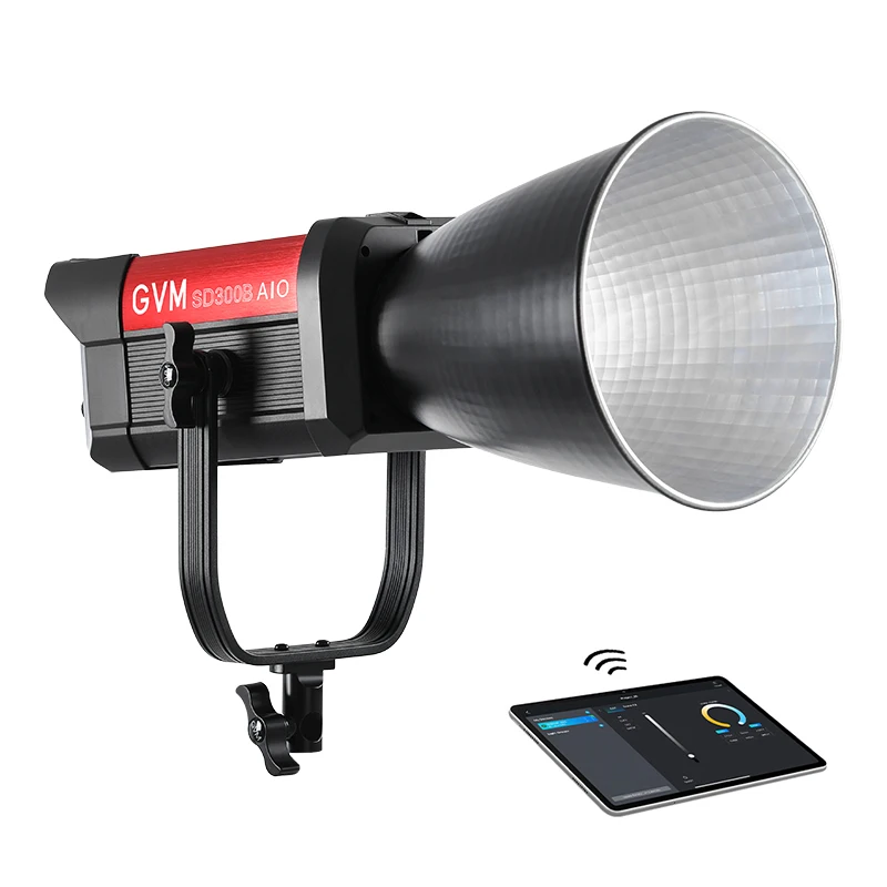 GVM SD300B AIO Portable LED Lighting for Photography 300W Studio Video Light 5600K for Product Photography Live Streaming