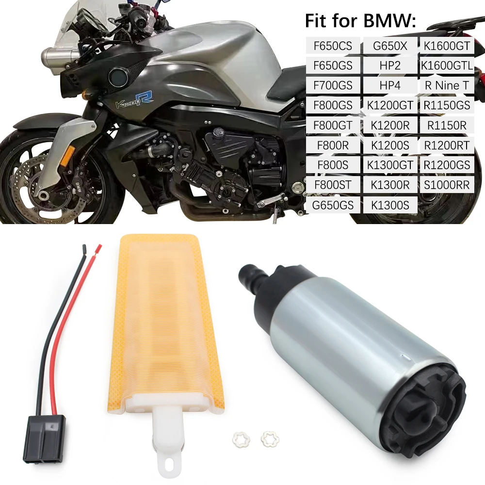 Fit For BMW K1200GT K1200R K1200S K1300GT K1300R K1300S K1600GT K1600GTL Motorcycle Gas Petrol Intank Fuel Pump