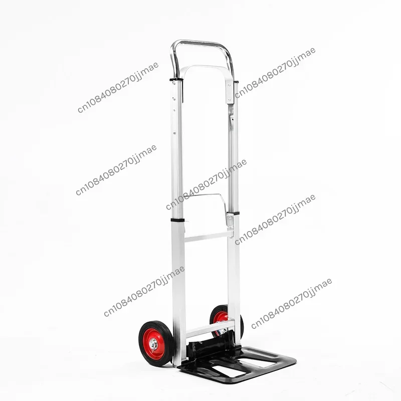 Aluminum alloy silent trolley luggage cart folding portable trolley cart shopping cart truck small trailer