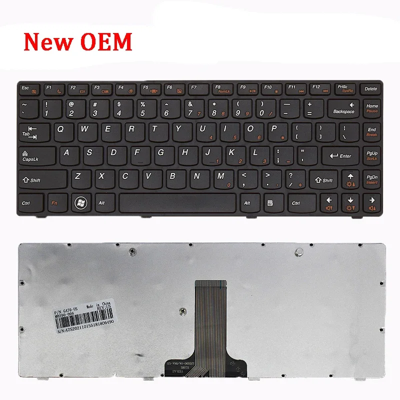 New genuine laptop rreplacement keyboard compatible for Lenovo G470 V470 B470 b490 g475 b475e v480c B480 m490 M495