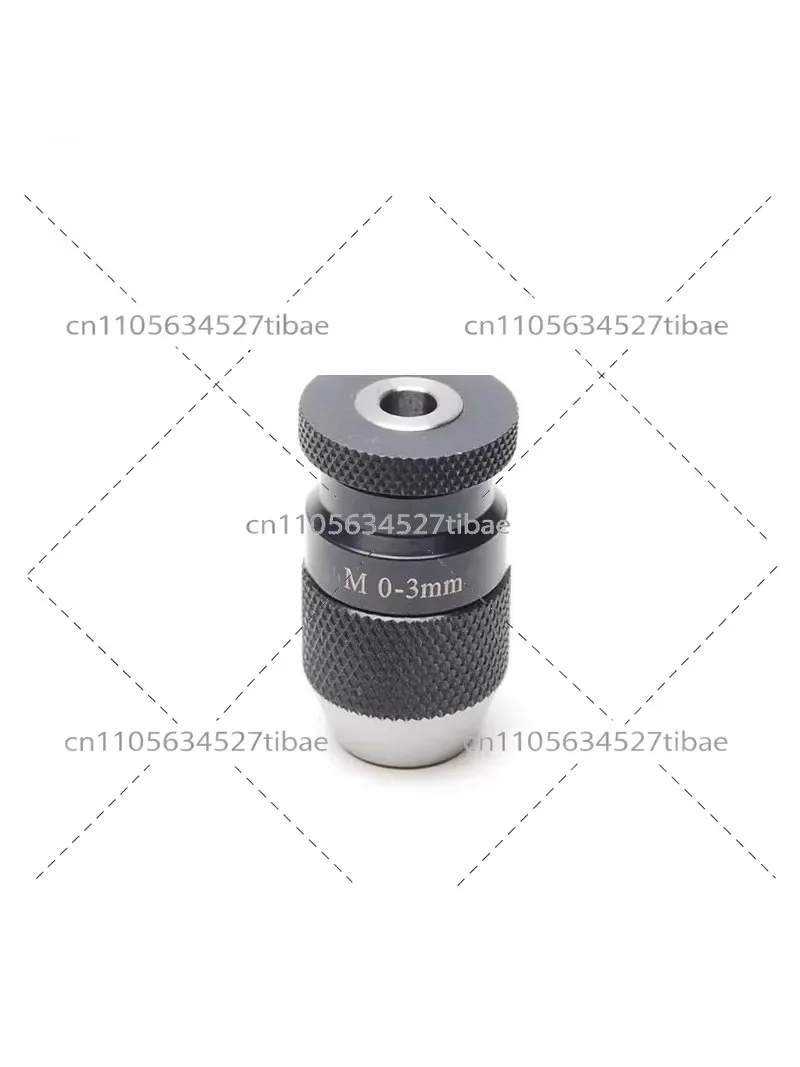 Micro Precision Self Tightening Drill Chuck 0-3mm JT0 Motor Shaft Chuck for Mini Drilling Machine
