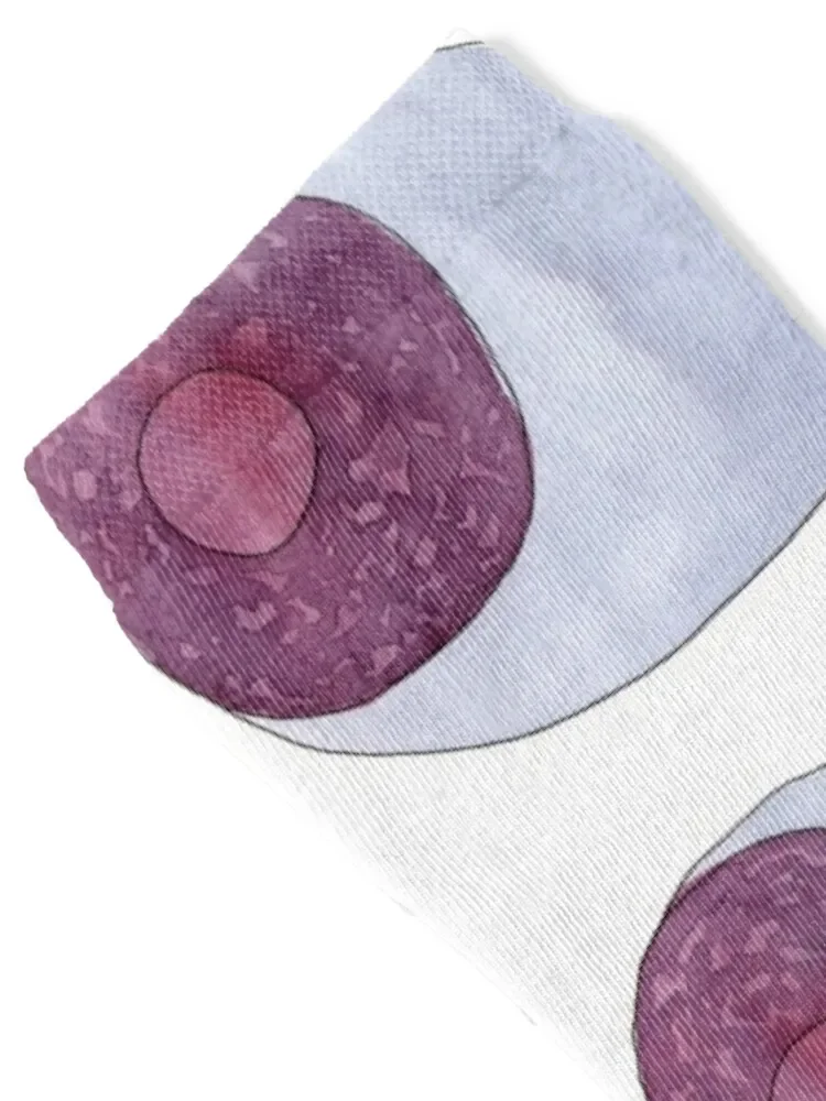 Plasma Blood Cell - Watercolour Art Socks new in's Christmas Novelties sport Designer Man Socks Women's