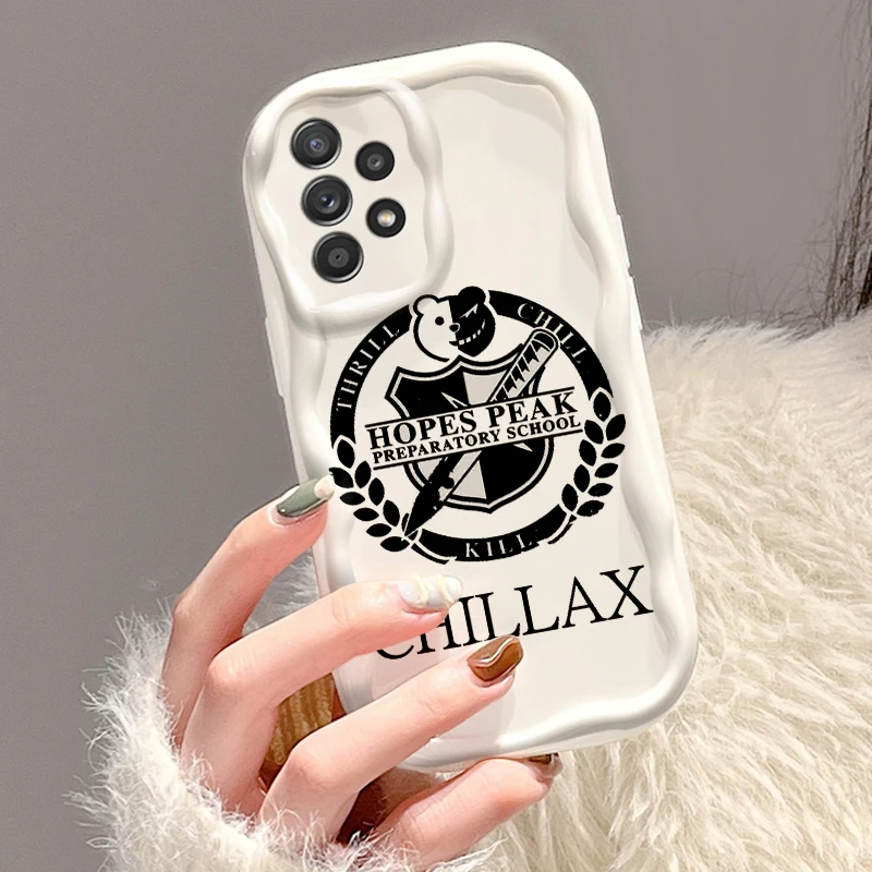 Danganronpa Anime Cartoon For Samsung A55 A54 A53 A52 A35 A34 A33 A32 A25 A24 A23 A22 A21S A15 A13 A14 5G Wave Oil Soft