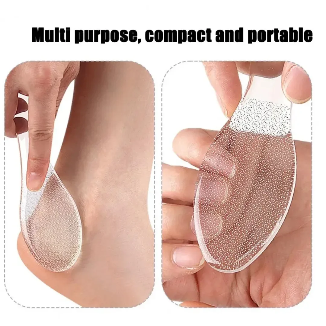 Rimozione calli in vetro Lima per piedi Smerigliatrice esfoliante per piedi Pelle dura morta Rimozione calli Scrubber per piedi Pedicure Strumenti per la cura dei piedi