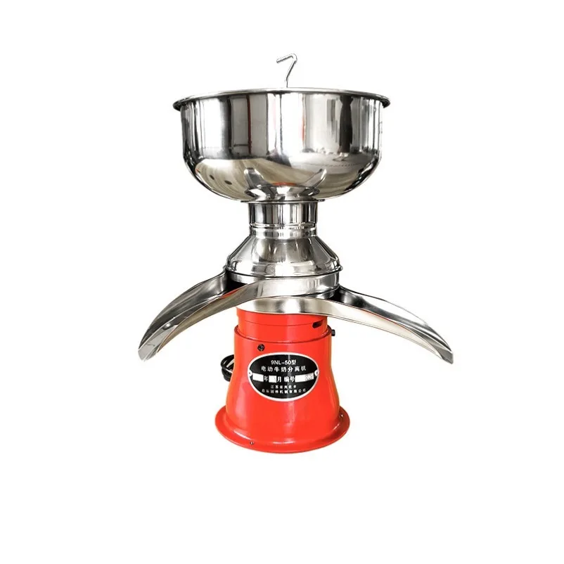 Large-capacity Commercial Electric Milk Skimmer, Stainless Steel Centrifugal Separator