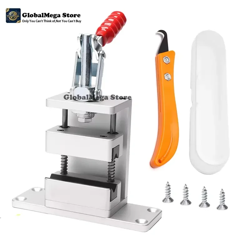 2026 Latest Golf Club Vise for Regripping with Quick Release Shaft Clamp Vise Clamp Hook Knife Grip Tool Golf