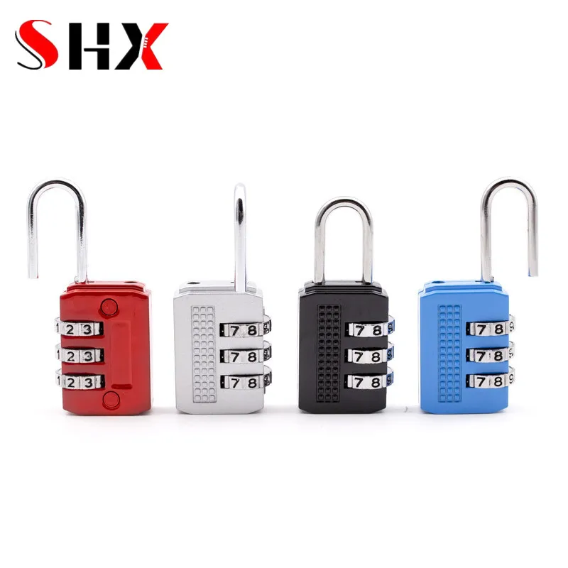 High-quality Password Lock Padlock Small Gym Cabinet Door Dormitory Student Lock Mini Suitcase Locks Hardware