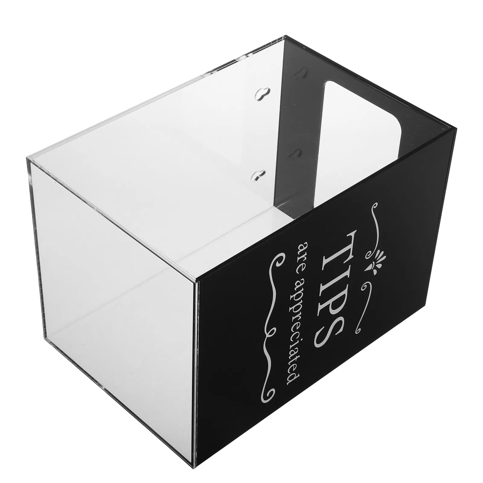 contenitore-versatile-in-acrilico-per-raccolta-punte-trasparente-facile-da-pulire-con-fessura-sicura-per-donazioni-e-suggerimenti-ideale-per-bar-e-ristoranti