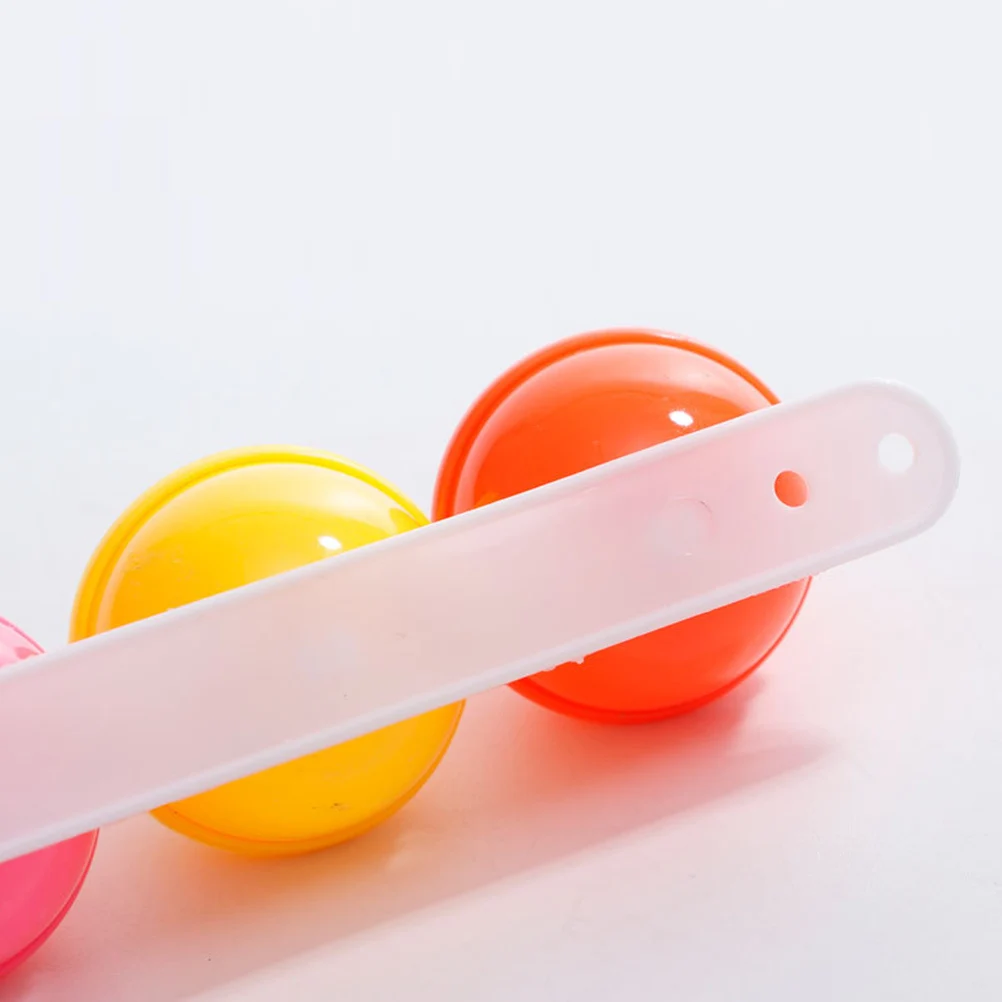 

12pcs Wrist Band Plastic Bracelet Jingle Bells Educational Activity Dance Prop Rattle Instrument