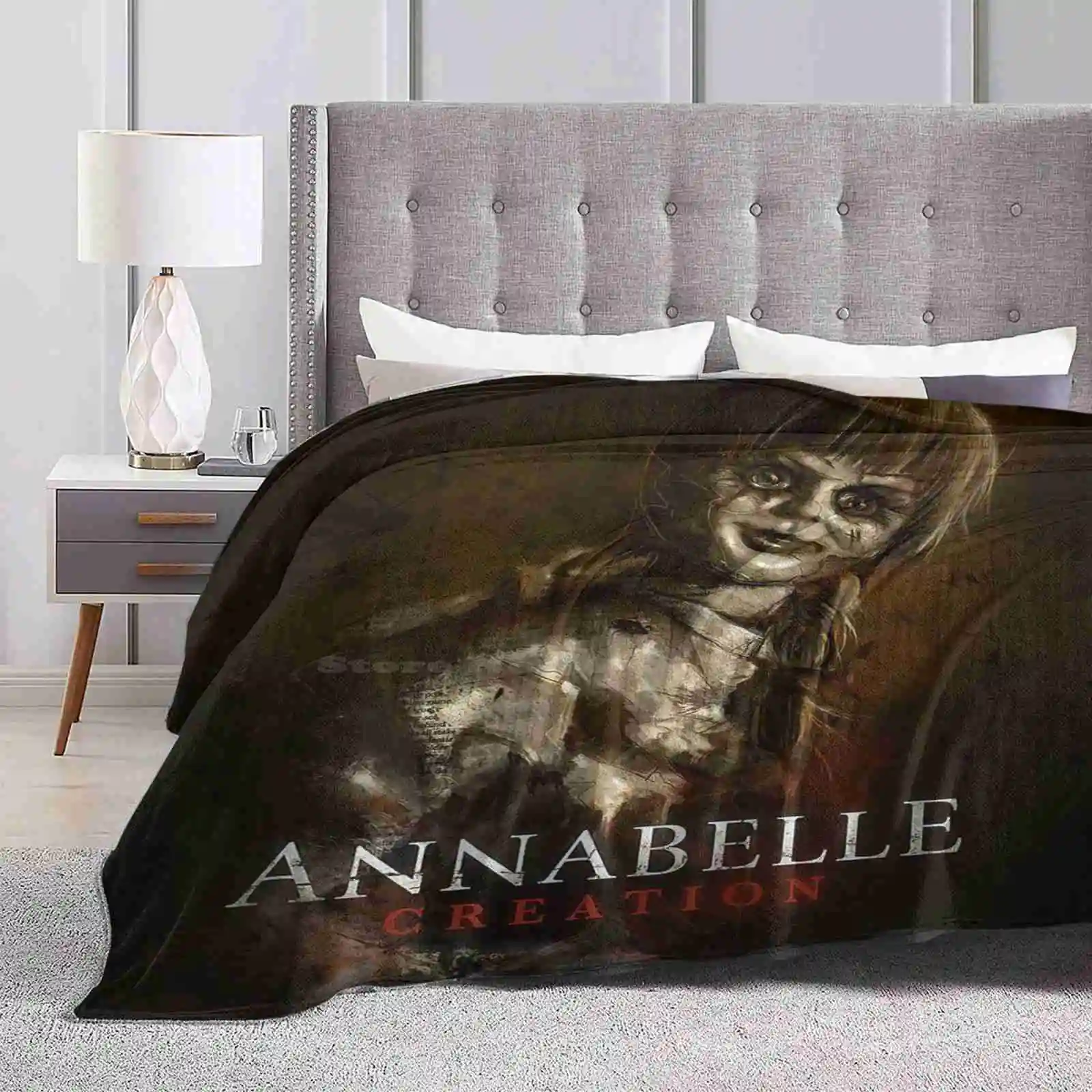 

Annabelle, все размеры, мягкая обложка, искусственное постельное белье, Annabelle, фантастическая кукла, суперъестественная, американская