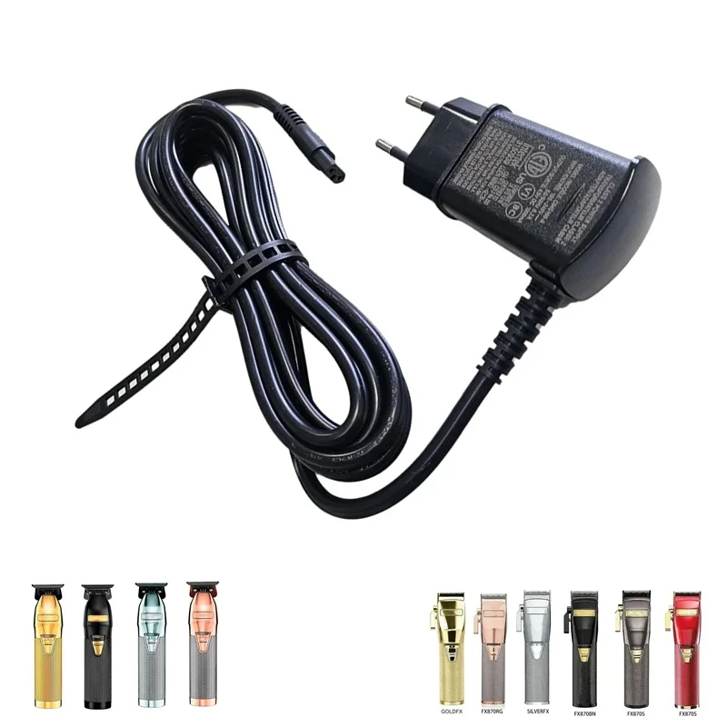 Cargador de repuesto para recortadora BabylissPro, cable de carga compatible con todas las recortadoras Babyliss FX870, FX787