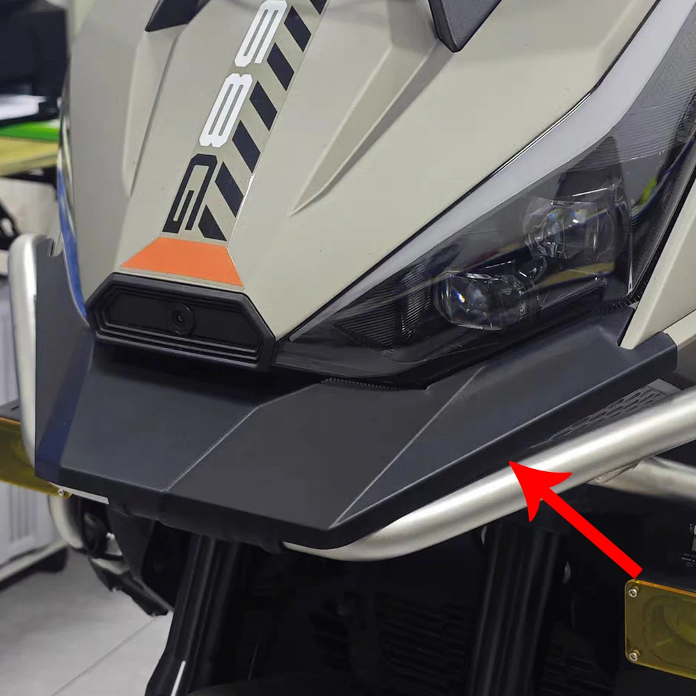 For ZONTES 368 G G368 2024 2025 2026 368G Beak Nose Extension Wheel Cover Front Fairing Winglet Spoiler Motorcycle Accessories
