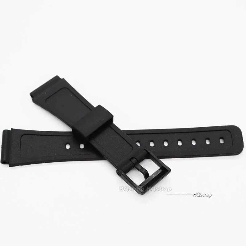 Bracelet for Casio W800H W800H A158/168 AE1200/1300 Silicone Watchband for SGW400 F91W F84 F105/108 Rubber Strap 16 18 20mm 22mm image 6