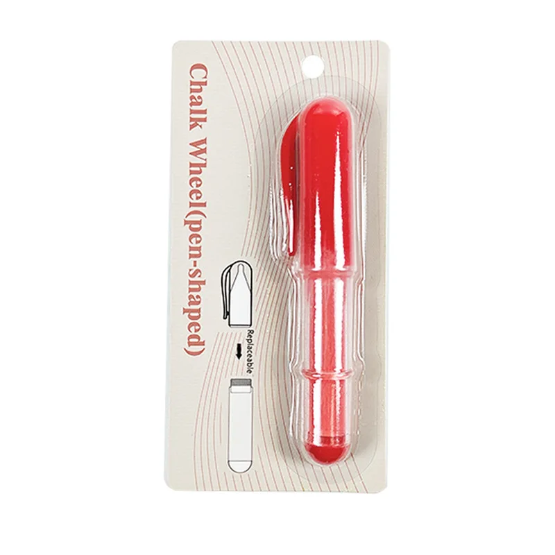 Chalk Wheel Pen-Shaped Tailors Chalk DIY Tailor Liner Pen Tailoring Dressmakers Marking Tool Sewing Accessories 