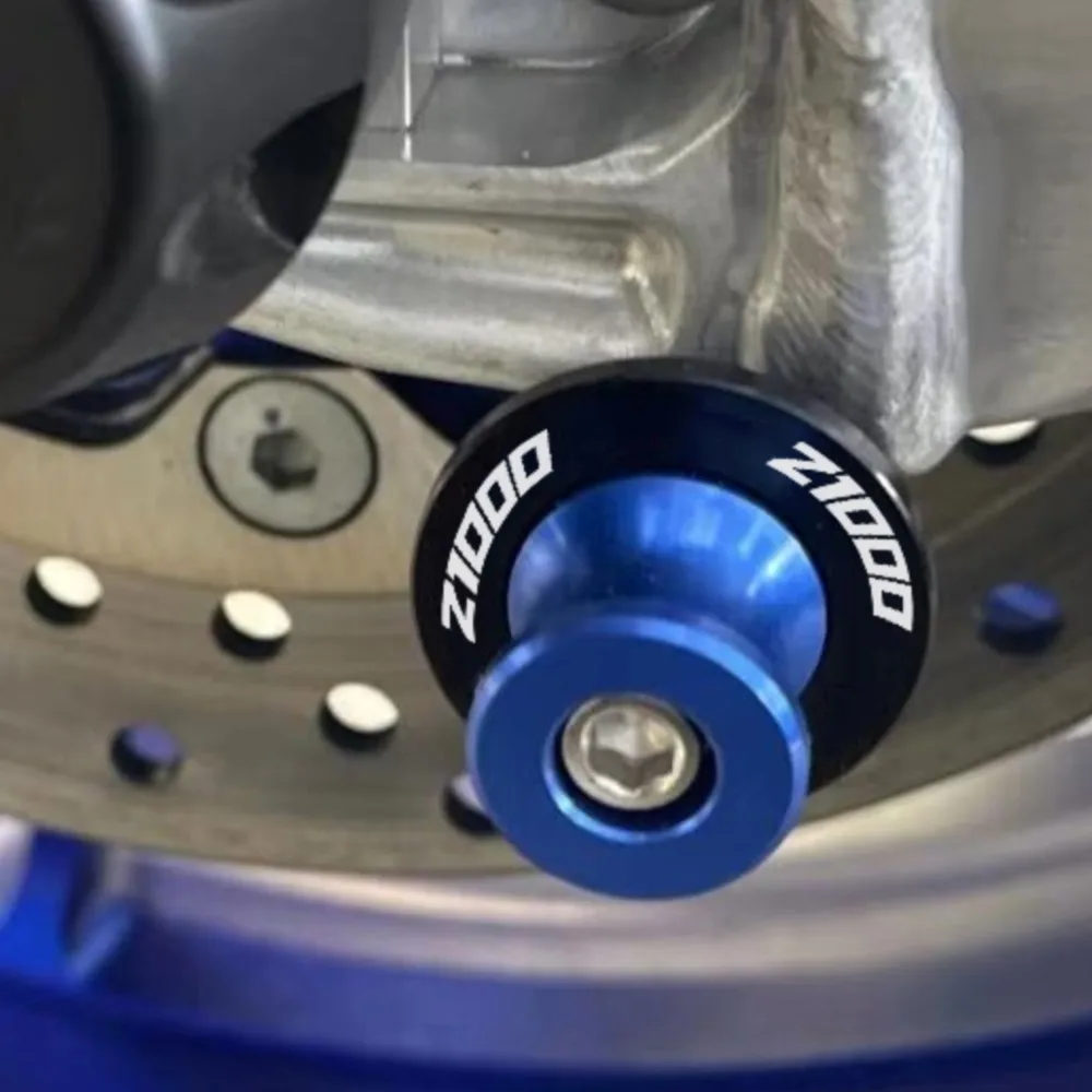 

10MM FOR KAWASAKI Z1000 Z 1000 2003-2013 2012 2011 2010 Motorcycle Accessories CNC Aluminum Swingarm Spools Slider Stand Screws