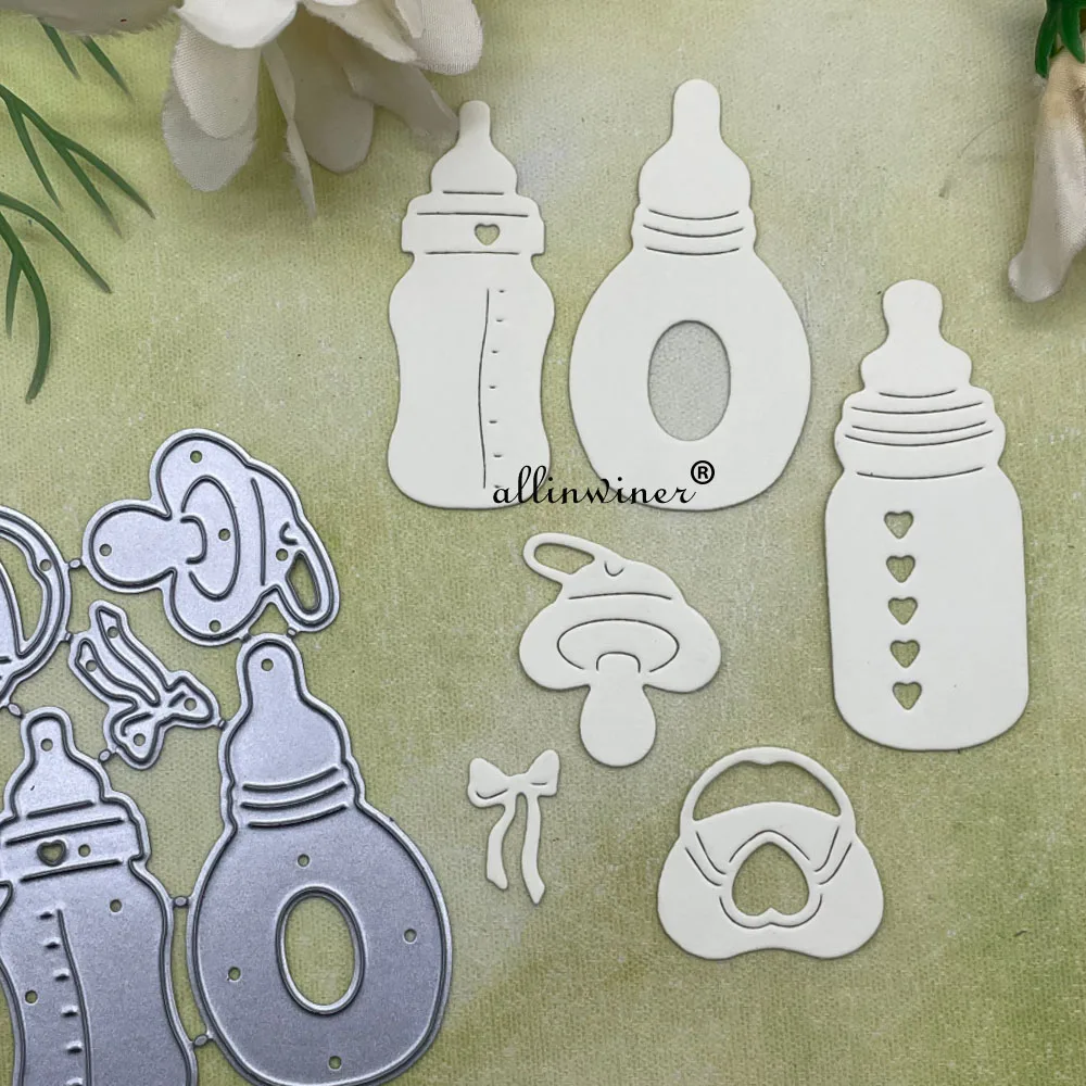 

Металлические вырубные ножи и трафареты для сосок и детских бутылочек, для скрапбукинга, альбомов, бумажных открыток, тиснения