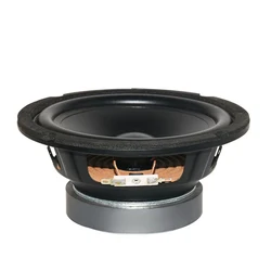 6 Inch Audio Speaker Stereo Woofer Loudspeaker 100mm Magnetic Rubber Edge PP Base, 25 Core Speaker Subwoofer DIY Audio Subwoofer