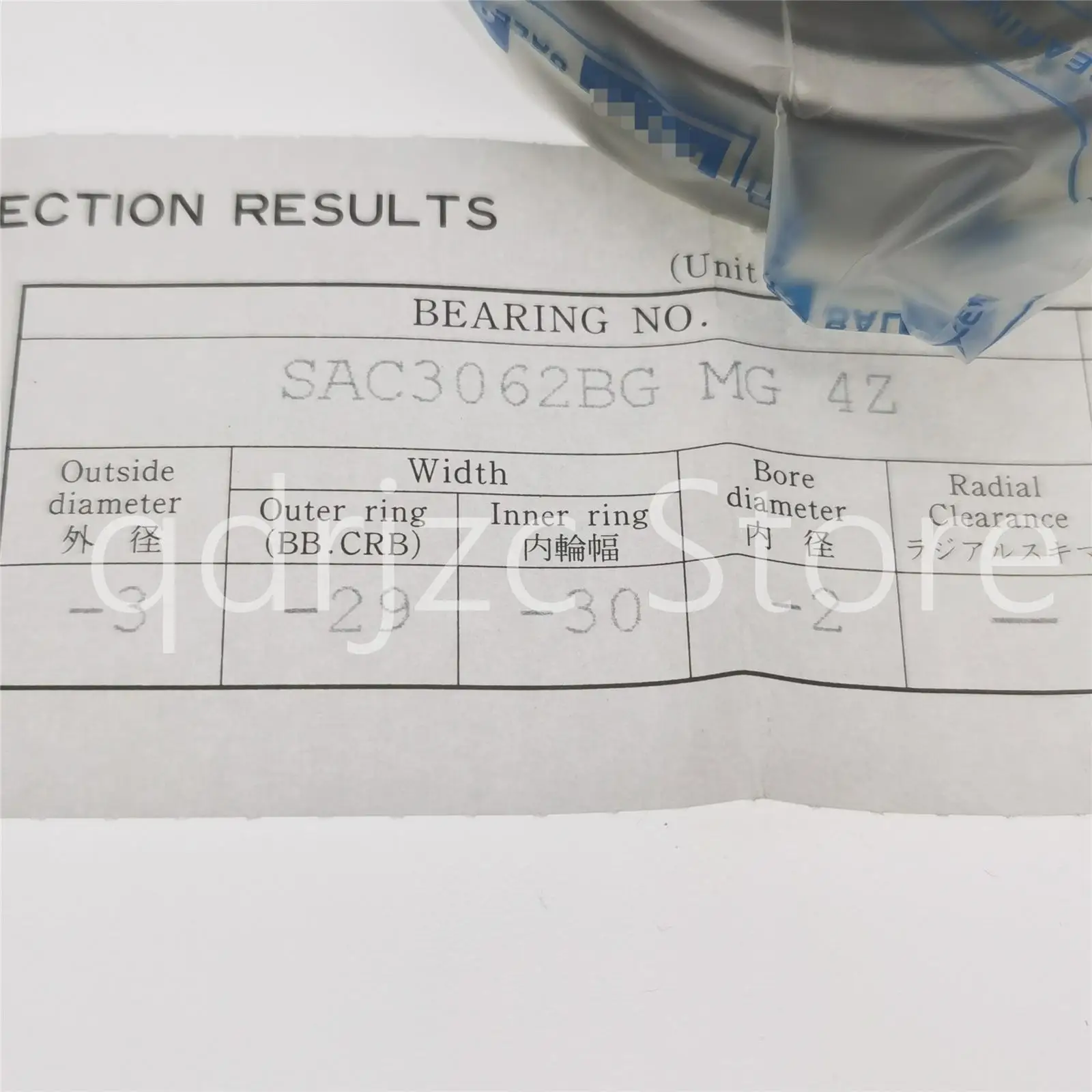

machine tool screw bearing SAC3062BG MG 4Z SAC3062BG4Z = BSB3062-SU-XL = BST30X62-1BP4 30mm X 62mm X 15mm