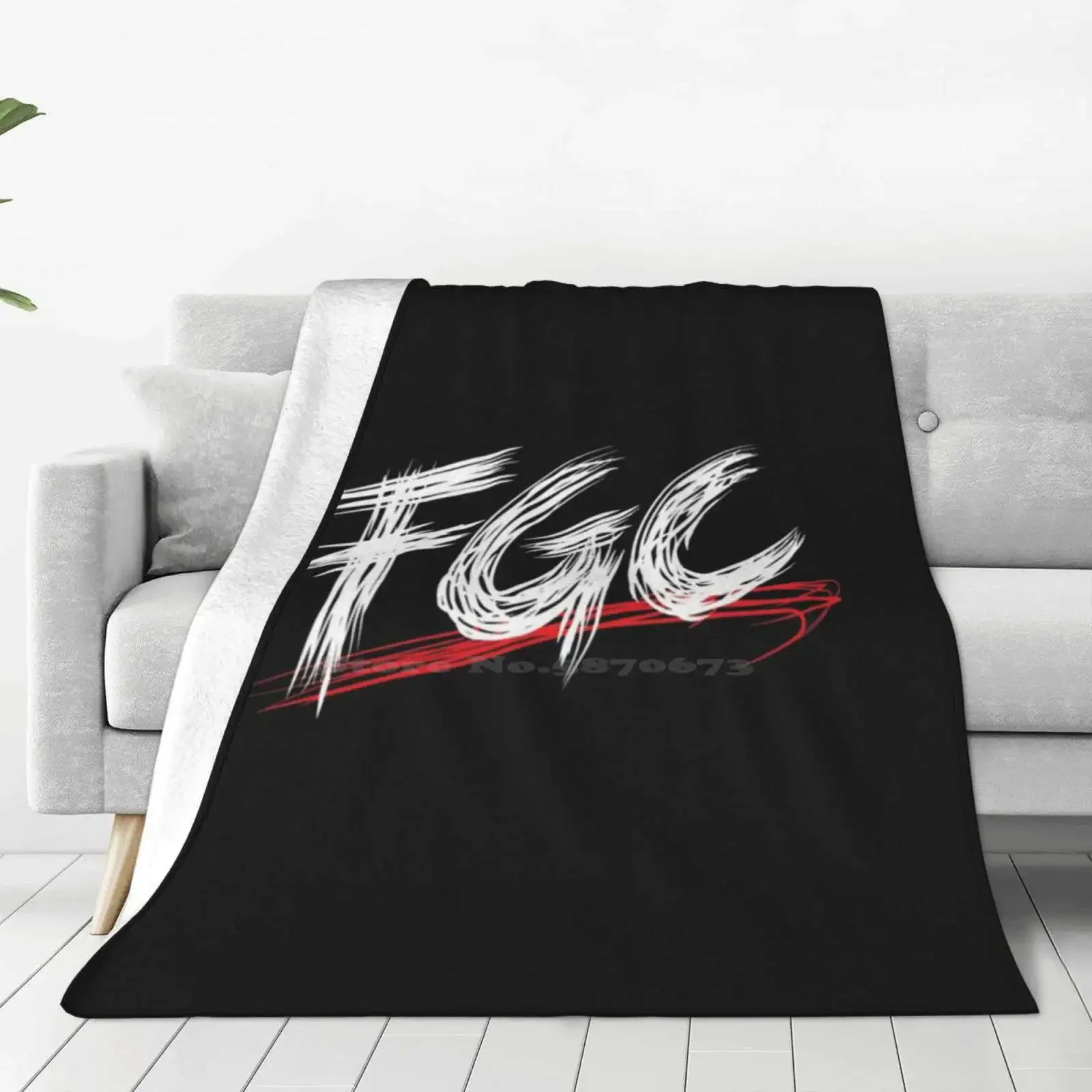 Fighting Game Community Fg | Perfect Gift Soft Warm Throw Blanket Fgc Tekken Logo Ryu Akuma Blazblue Mortal Kombat Killer