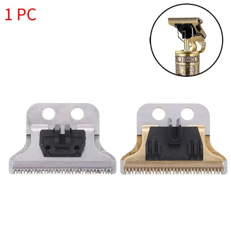 Metal T-Shaped Hair Clipper Blade T9 Blade Trimmer Replacement Clipper Head Kit